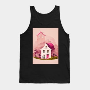 Pink House Tank Top